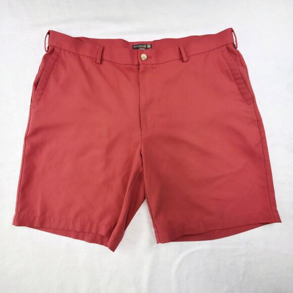 Peter Millar Shorts Mens 38 Golf Crown Sport Salmon Performance Shorts ($128) - Picture 1 of 6